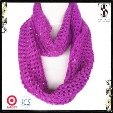 Unisex Winter Warm Infinity Circle Kabel Strick Schal